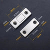 InvisiLock™ - Ultra-thin invisible cabinet door magnets (set of 4)