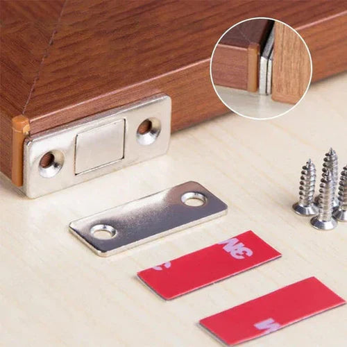 InvisiLock™ - Ultra-thin invisible cabinet door magnets (set of 4)