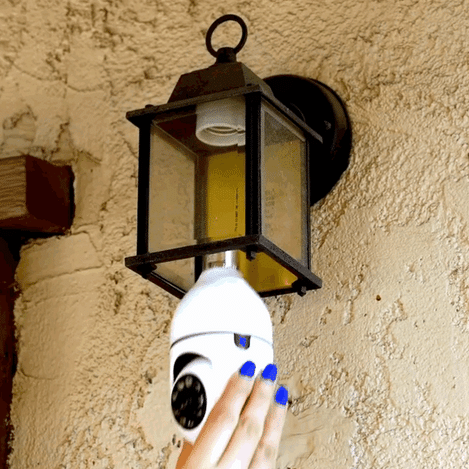 SecureCam Light Bulb Camera