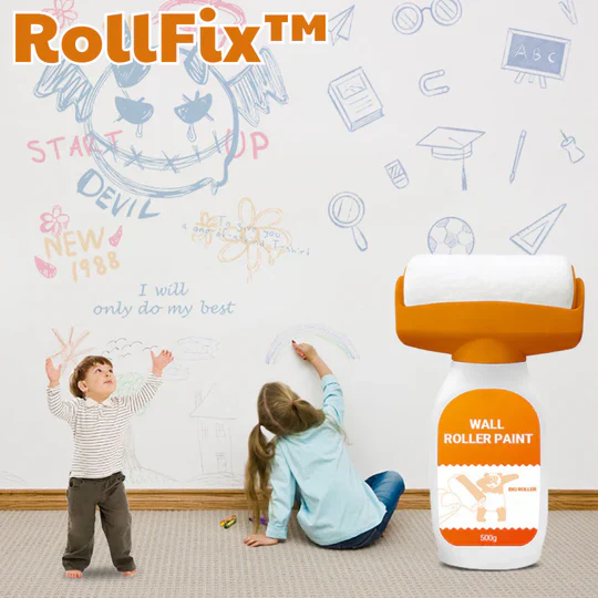 RollFix™ - Paint roller for wall painting