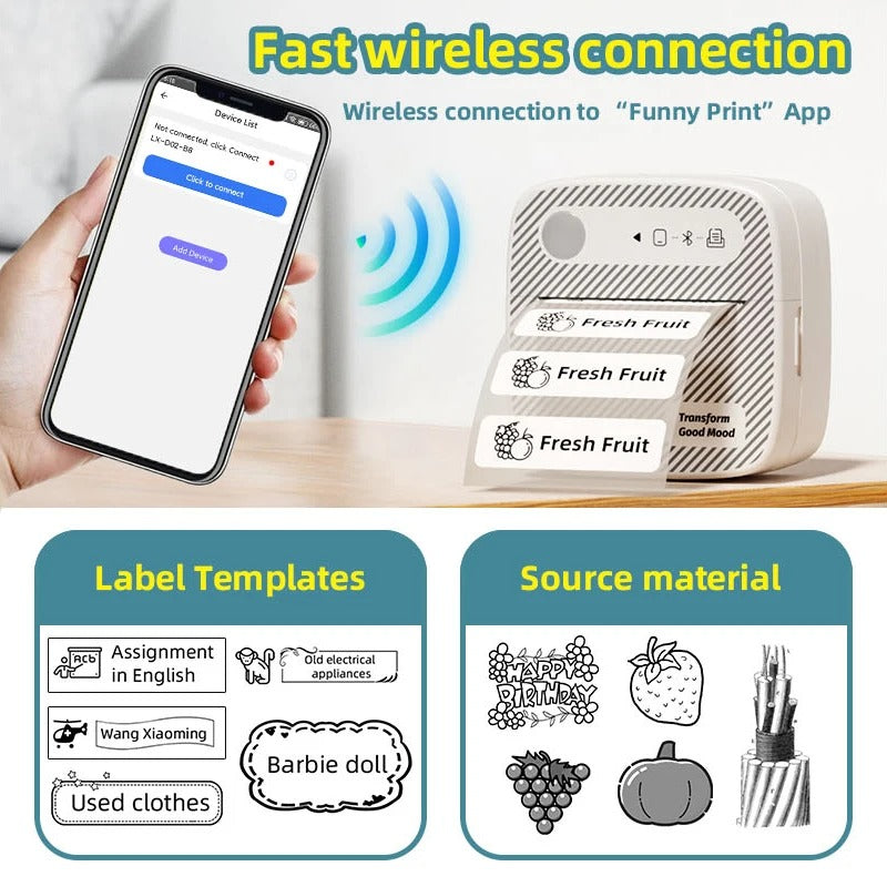 DOLEWA B3 Portable Mini Printer